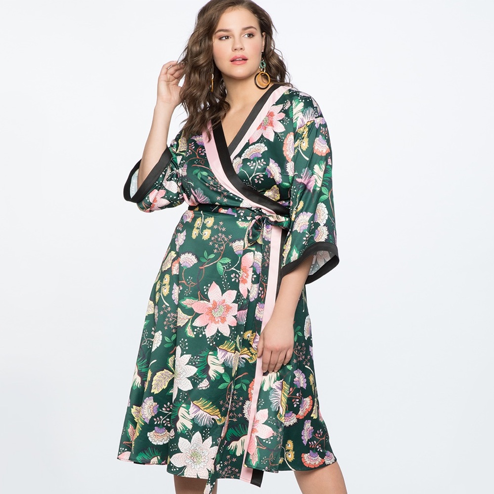 Eloquii Kimono Dress size 18/20 New Without Tags